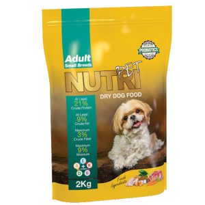 غذای خشک سگ بالغ نژاد های کوچک نوتری پت 2 کیلوگرمی