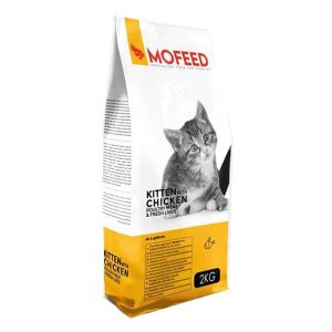 غذای خشک مفید برای بچه گربه ها مدل کیتن جوجه وزن 2 کیلو