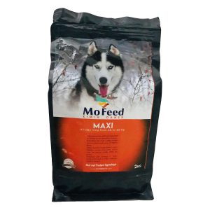 غذای خشک مخصوص سگ بزرگ بالای 15 ماه مفید مدل maxi وزن 2 کیلوگرم