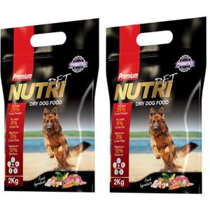 غذای خشک سگ پروبیوتیک Nutripet مدل Premium 29%
