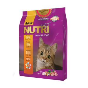 غذای خشک Nutripet گربه بالغ با فرمول ویژه وزن 10 کیلوگرم